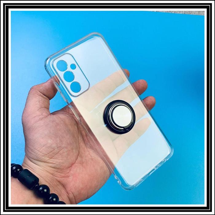 Gambar SAMSUNG GALAXY M23 / F23 5G SOFT CASE ULTRA THIN I-RING COVER CAFELE - M23 5G, CLEAR+RING dari Best Accesories Hp undefined Tokopedia