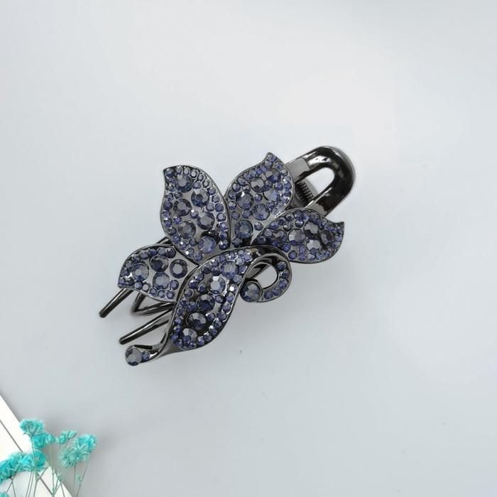 Gambar Jepitan bunga korea jepit rambut dewasa - Jepit Rambut Bunga Rambat Clip - Navy dari Pomma undefined Tokopedia