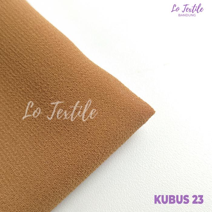 Gambar Kain Ceruty Babydoll 0.5 Meter - Bahan Ceruti Baby Doll Premium - Kubus-23 dari Lo Textile Bandung undefined Tokopedia