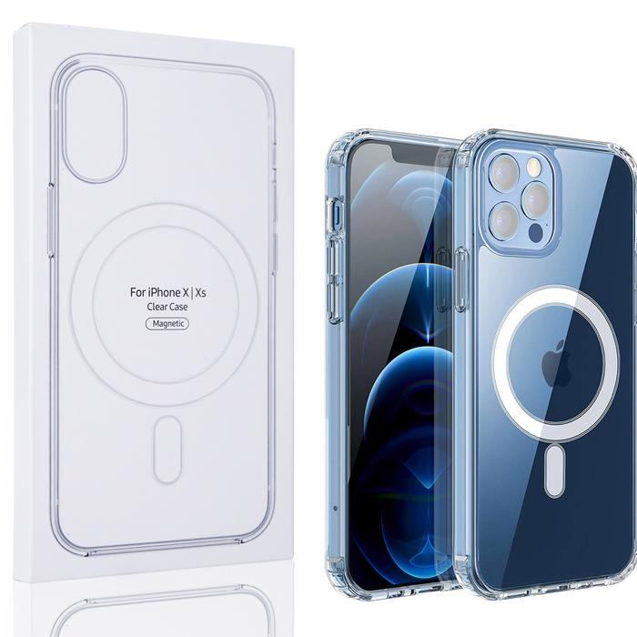 Gambar Samsung S22 S22+ S22 Ultra Clear Case Magsafe Magnetic Hybrid - Case Magsafe, S22 Ultra dari Kotacase undefined Tokopedia