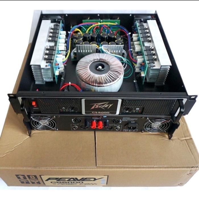 Gambar POWER AMPLIFIER PEAVEY CS 6000/CS6000 MURAH dari SinarSakti Elektronik undefined Tokopedia