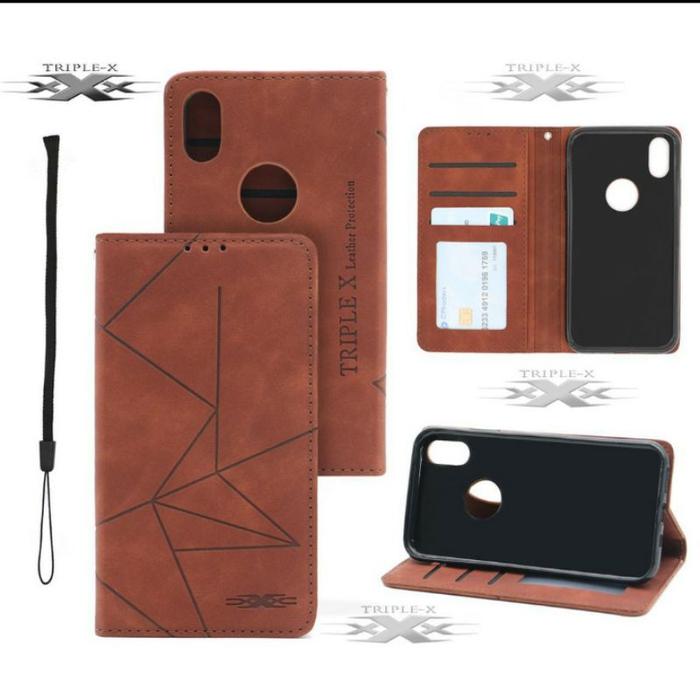 Gambar Vivo V17 V19 V17 pro V20 V21 Flip Cover Wallet leather Case magnetik - Maroon, V17 pro dari kopipahitacc14 undefined Tokopedia