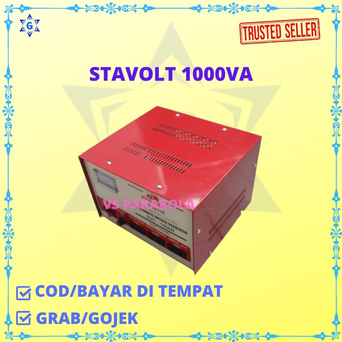 Gambar STAVOLT STABILIZER MATSUNAGA 1000 WATT TERLARIS dari VS Parabola undefined Tokopedia