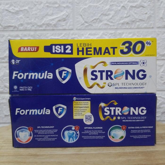 Gambar Pasta Gigi Formula Strong Isi 2 Lebih Hemat. 2 x 160 gr dari Anishop 828 undefined Tokopedia