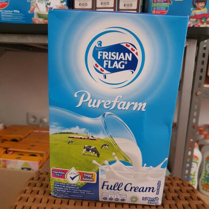 Gambar Frisian Flag Purefarm 800gr Frisian Flag Susu Bubuk Full Cream 800 gr dari ayumi intantri undefined Tokopedia