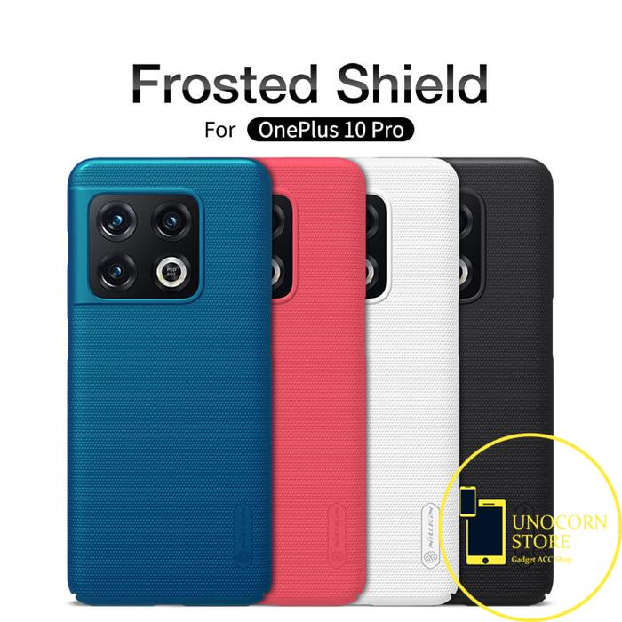 Hard Case Nillkin Super Frosted Shield OnePlus 10 Pro Casing Black