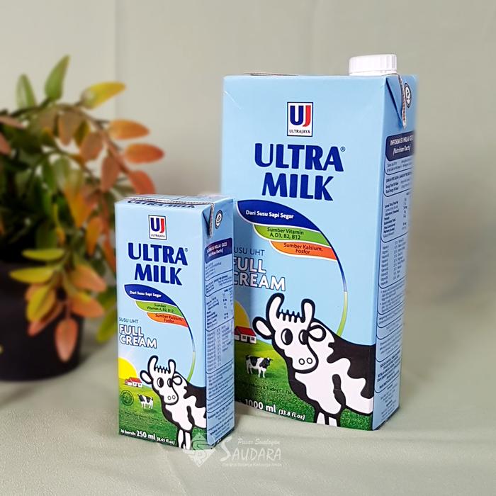 Gambar Susu Ultra Milk UHT 1 Lt /Low Fat Plain/Susu Rendah Lemak Susu Kotak dari Saudara Swalayan undefined Tokopedia