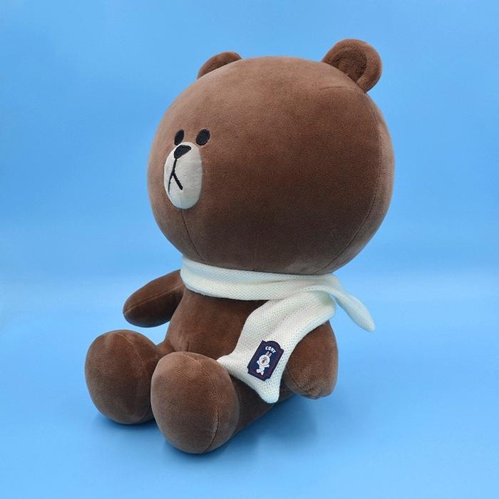 Gambar Baru!! Boneka Brown & Cony Syal Boneka Imut Lucu Terbaru Boneka Import - Brown syl putih dari importir 25 undefined Tokopedia