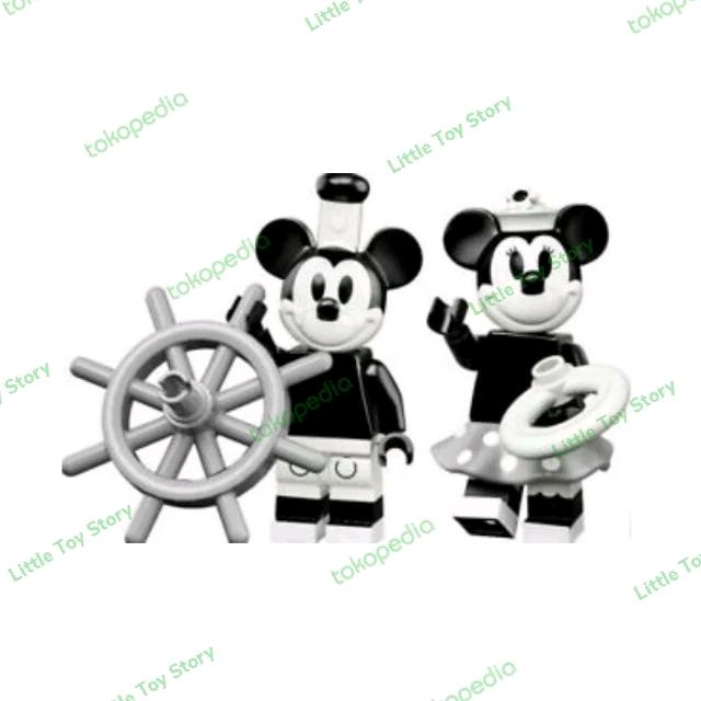Jual LEGO MINIFIGURES DISNEY SERIES 71024 SET VINTAGE MICKEY+