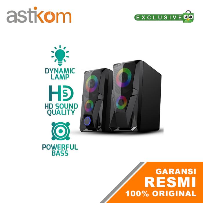 Gambar Speaker Robot RS200 Black | By Astikom dari Astikom undefined Tokopedia