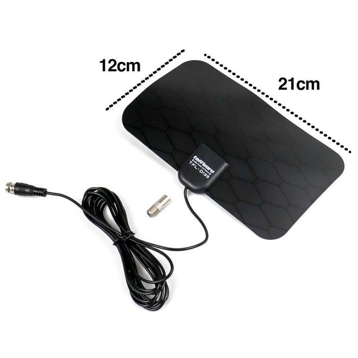 Gambar Antena TV Digital Indoor DVB-T2 with Amplifier - TAFFWARE 4K dari Sarana Rezeki Bersama undefined Tokopedia