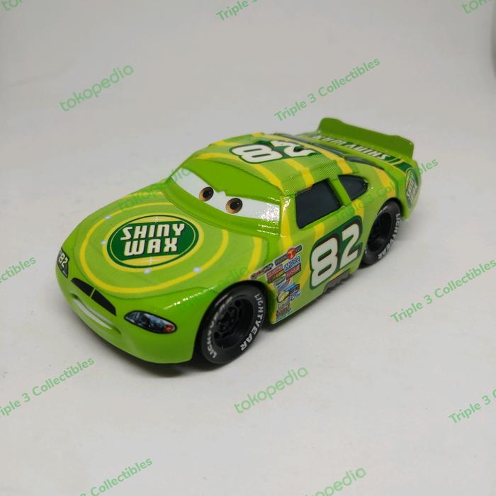 MATTEL DISNEY PIXAR Cars Shiny Wax #82 Pit Race-Off Launch & Race O