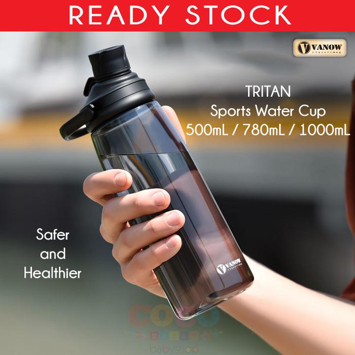 Gambar British VANOW VTF-780 TRITAN Sports Water Cups Bottle Large-capacity R dari CocoEmily undefined Tokopedia