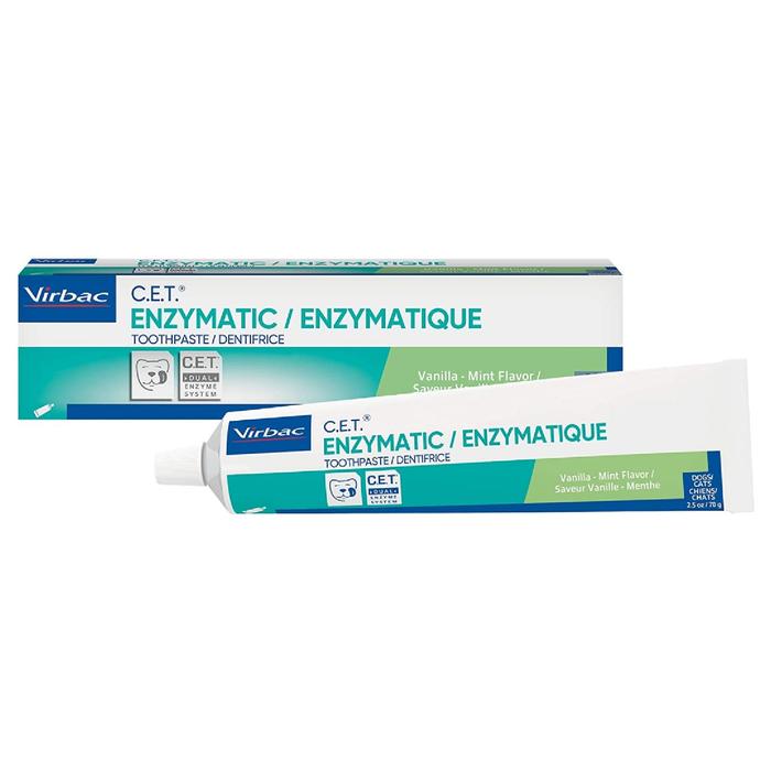 Gambar Virbac CET Enzymatic Dog Cat Toothpaste - Odol Gigi Anjing Kucing - Vanilla Mint dari PawLevel undefined Tokopedia