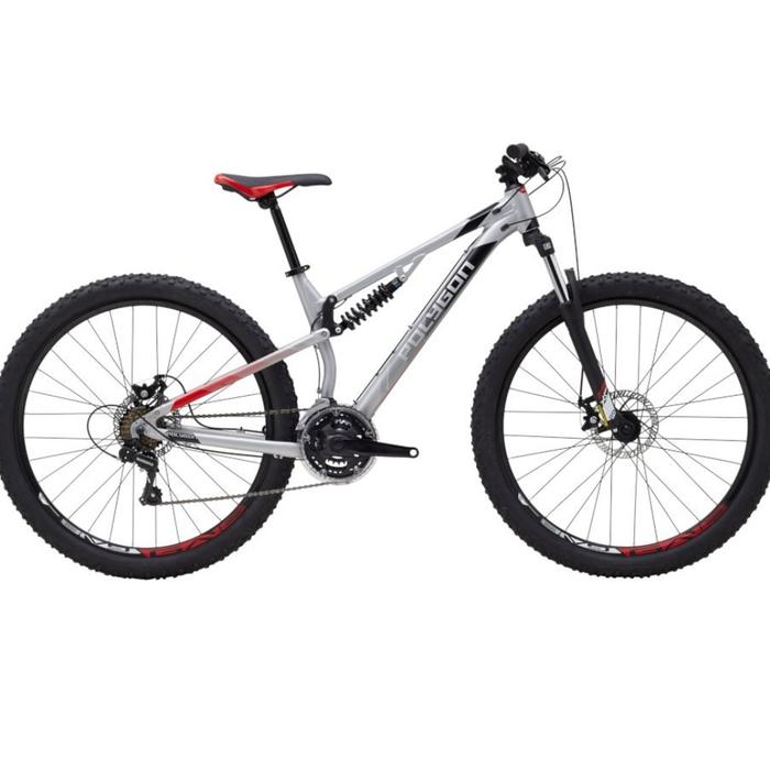 Gambar POLYGON MTB DUAL SUSPENSI RAYZ 1 - SILVER dari Pelita99Store undefined Tokopedia