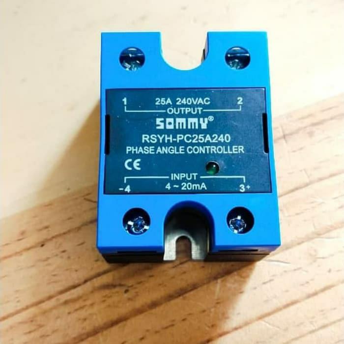 Gambar Sommy SSR / RSYH-PC25A240 25A current control 4-20mA - 25A dari Sinar Surya Utama undefined Tokopedia