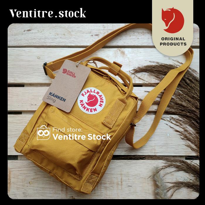 Gambar Fjallraven Kanken Sling Bag - Original Tas Selempang - Ochre dari Ventitre.Stock undefined Tokopedia