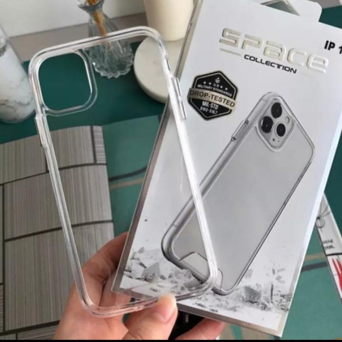 Iphone 12 12 Pro Soft Hard Case Clear Premium Ultra Space Military  Iphone 12