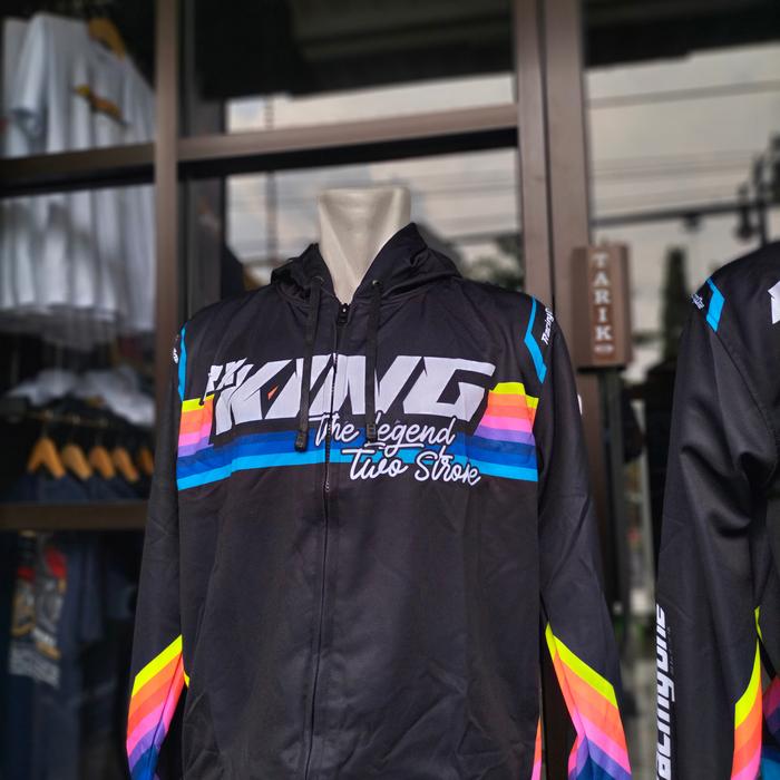 Gambar JAKET JERSY THE LEGEND TWO STROKE - Hitam, L dari BAKULKAOSKING undefined 5 Tokopedia