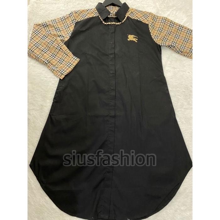 Gambar TUNIK WANITA KEKINIAN / BEST SELLER / TUNIK BB IMPORT 2699/628 - Hitam BB 2699Kc, L dari siusfashion undefined Tokopedia