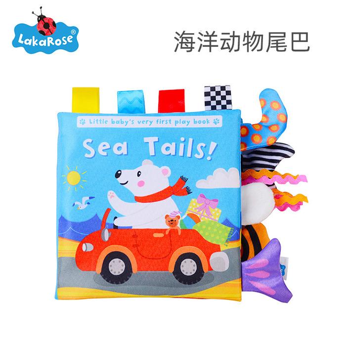 Gambar Mainan Edukasi Buku Bantal Bayi/ Softbook Bayi/ Buku Gambar & Cerita - Funny #sea# dari tokosusularismanis undefined Tokopedia