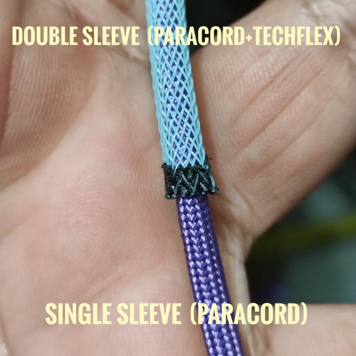 Gambar Custom cable kabel type c power delivery pd - Double sleeve dari KangSetro undefined Tokopedia