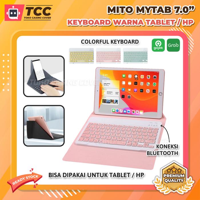 Gambar Mito Mytab 7 inch Tablet Stand Keyboard Cute Warna Case Cover Sarung - Pink dari TokoCasingCover undefined Tokopedia