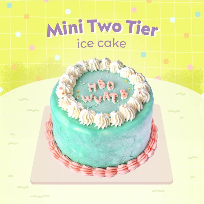 Gambar Mini Two - Tier Ice Cream Cake! - 1 Rasa dari Sweetooth Ice Cream undefined Tokopedia