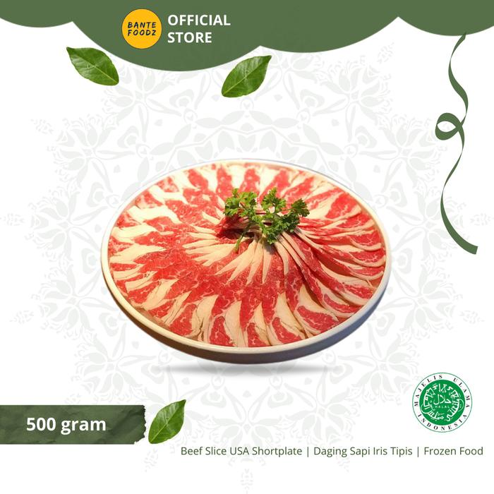 Gambar Beef slice USA shortplate / Yoshinoya / Daging Sapi iris Tipis 500 g dari Bante Foodz Official Store undefined Tokopedia