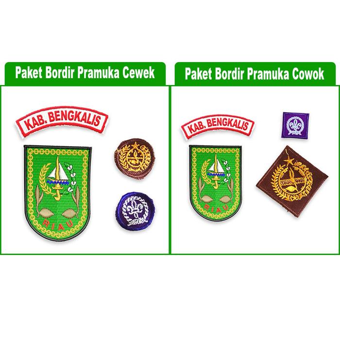 Gambar Bordir Pramuka Paket Bordir Kwarcab Kwarda Provinsi Riau - Part 1 - Indragiri Hulu, Putra dari Mulyocreative co id undefined 4 Tokopedia