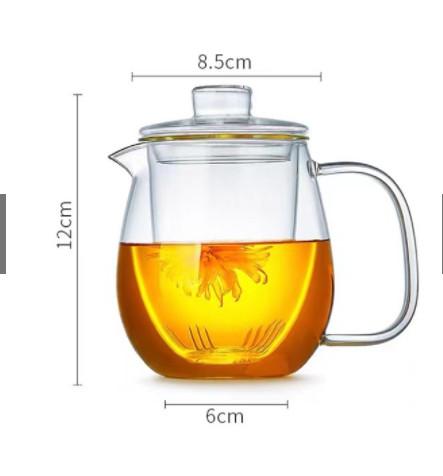 Gambar teko tahan panas/teko pinguin/teko kaca/teko ngeteh/ngopi - 600 ml dari Home Decor Zega undefined Tokopedia