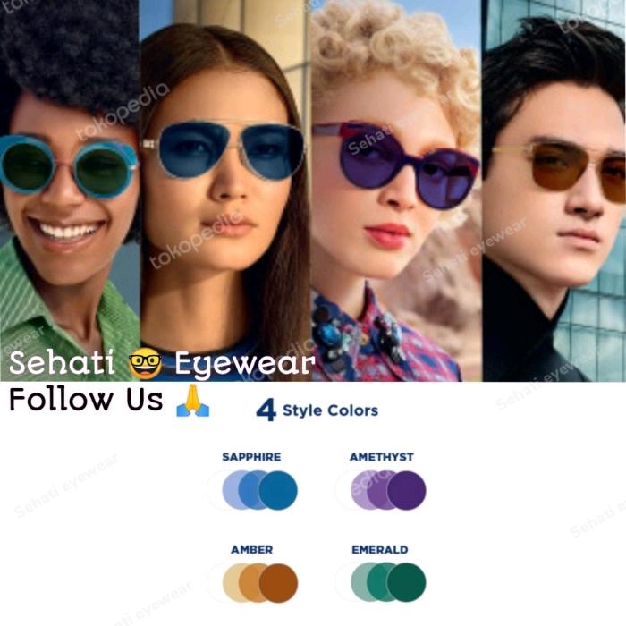 Gambar Lensa Essilor Transitions Signature Gen-8 Orma 1.5 4 Style Colors - BLUE SAPPHIRE, ORMA Index 1.5 dari Sehati Eyewear undefined Tokopedia
