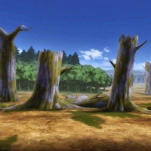 Gambar Set Diorama Background Naruto Stages - Dead Forest dari MegaNia Grafika undefined Tokopedia