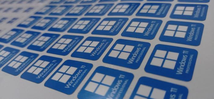 Gambar Stiker Windows 11 PRO - Biru dari Djong Creative undefined Tokopedia