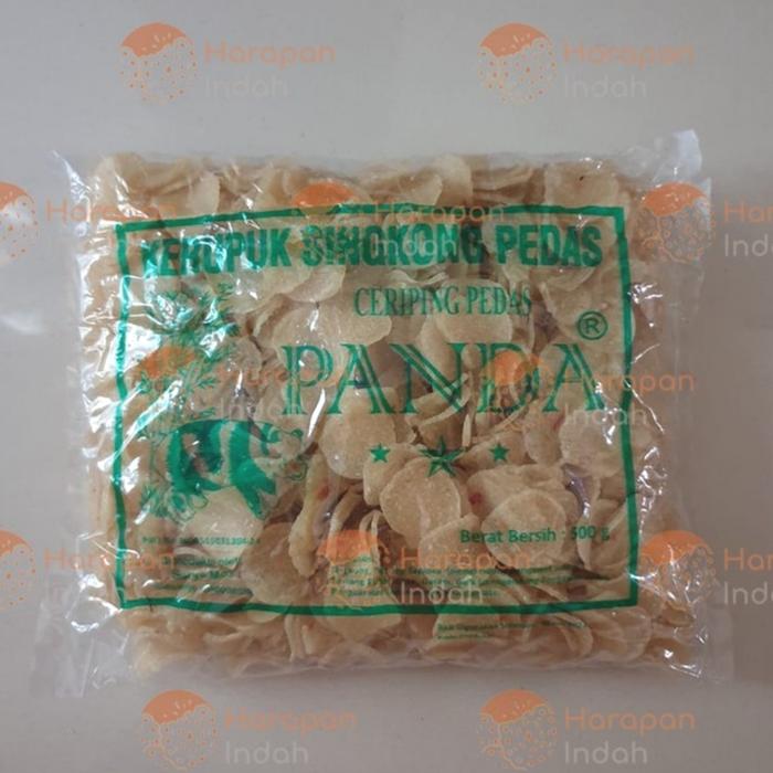 Gambar Kerupuk singkong pedas Panda 500 Gram / Unyil Panda - PANDA 500GR dari Harapan Indah Putra undefined Tokopedia