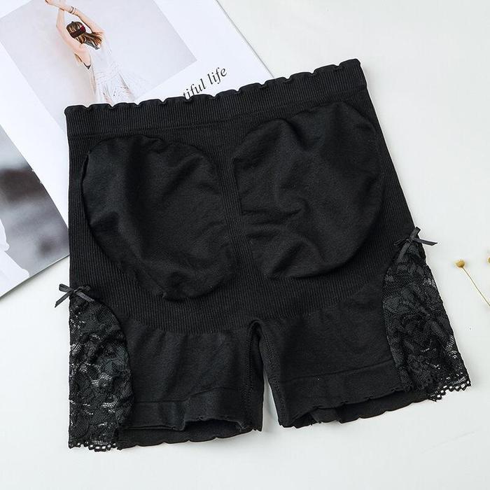 Gambar Celana Dalam Wanita Pendek Renda Pita All Size - Hitam dari miaunderwear undefined Tokopedia