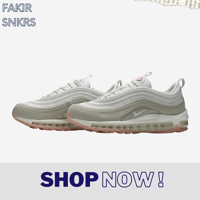 pink and cream air max 97