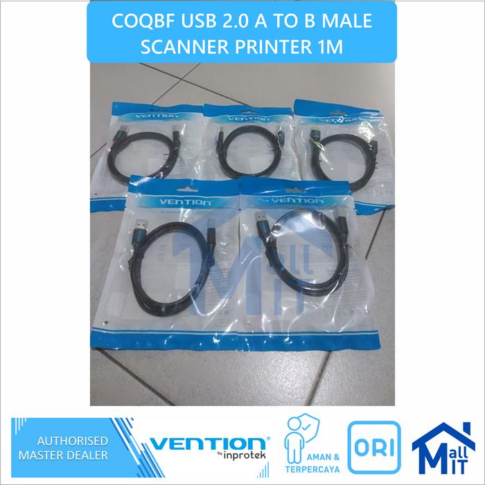 Gambar Vention Kabel Data USB 2.0 A to USB B speedy Scanner Printer COQ - 1m dari Mall IT Jakarta undefined Tokopedia