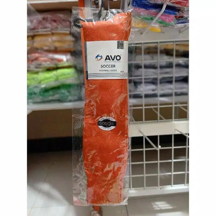 Gambar KAOS KAKI POLOS NYLON/SE-LUTUT/SOCCER FOOTBALL SOCKS/FUTSAL/BOLA/R7 - Orange dari Grey Sport undefined Tokopedia
