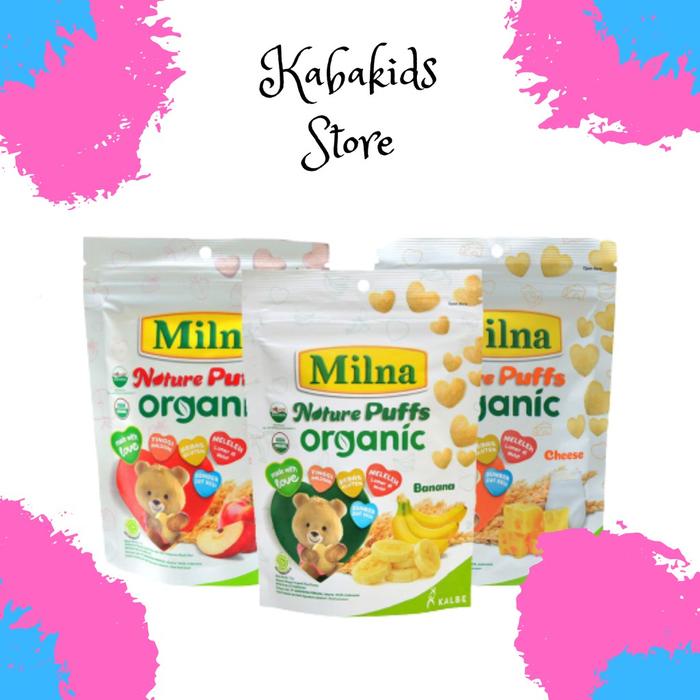 Gambar Milna Nature Organic Puff 15 Gram - Kabakids Store - Apple Berries dari Kabakids undefined Tokopedia