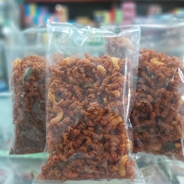 Gambar (KILO) Makaroni Pedas Daun Jeruk Ulir 250 gram dari Gracia Malang undefined Tokopedia