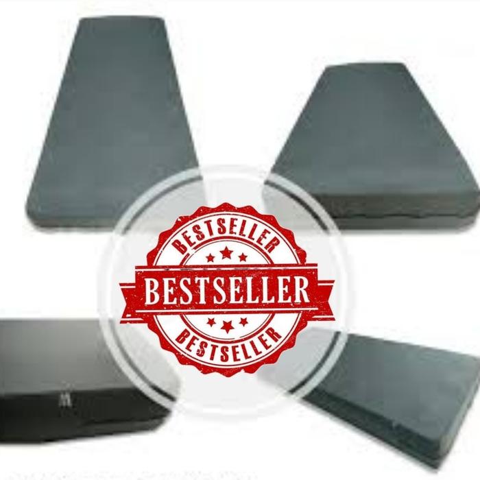 Gambar Sarung Kasur Ukuran 120x200 Pakai Resleting Katun Micro - Abu-abu, 120x200x15 CM dari Berrbi Shop_NEW undefined Tokopedia