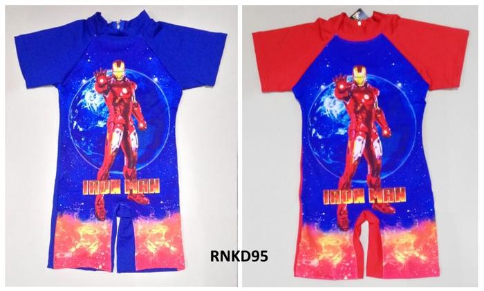 Gambar Baju Renang Anak Cowok Swimingsuit Ironman Earth - UKURAN XXL - RNKD95 - XXL dari Aneka Bingkisan undefined Tokopedia
