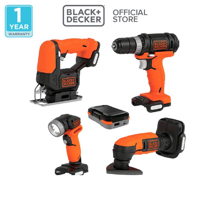 Black+Decker GoPak 4-Tool Combo Kit 