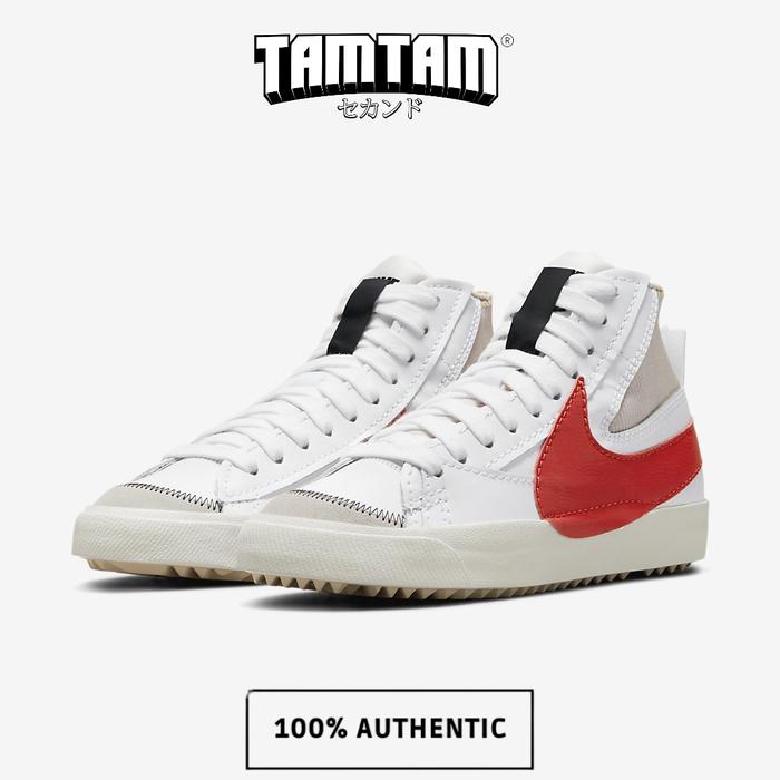 Nike Blazer Mid Jumbo Habanero Red 100% Original 40