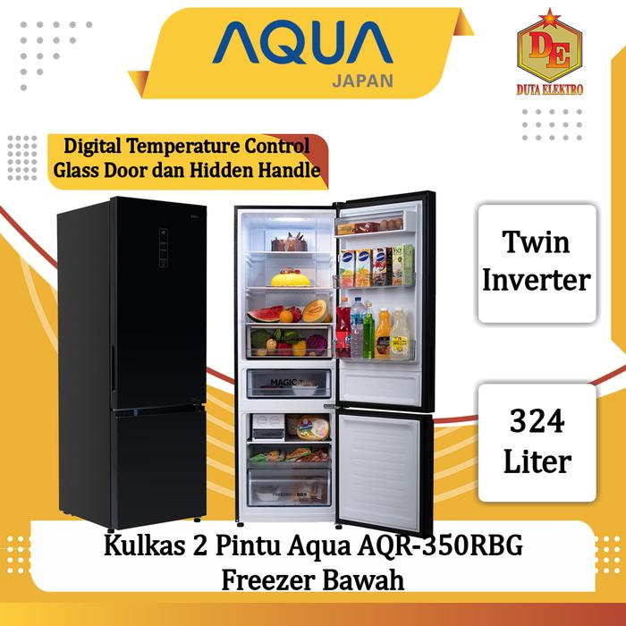 kulkas aqua aqr 350 rbg