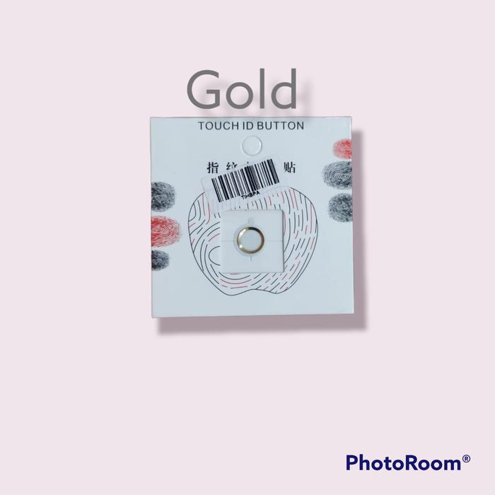 Gambar Home Button iPhone Protector Sticker Button Fingerprint ID Support - GOLD dari toserbapluit undefined Tokopedia