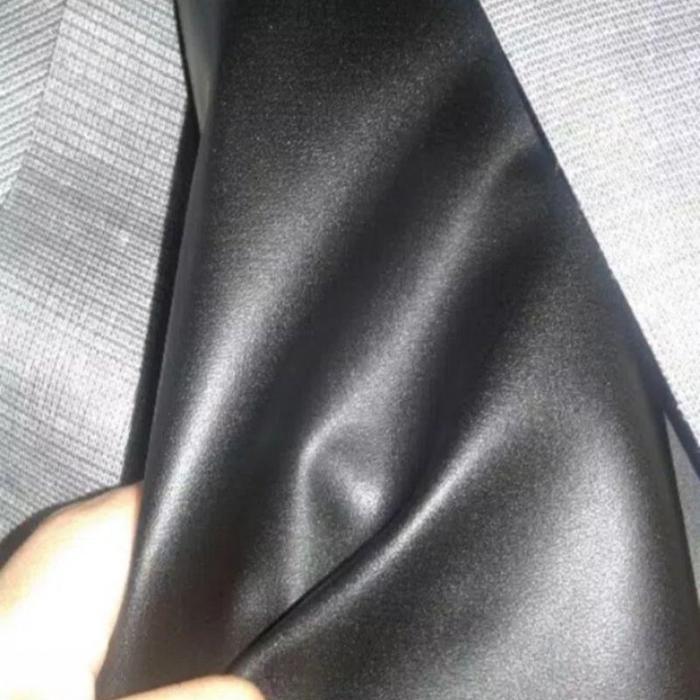 Gambar Kain spon kulit imitasi sintetis meteran murah bagus Hitam - Hitam dari D'Sahla Gallery undefined Tokopedia