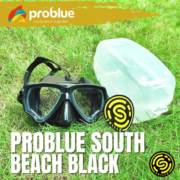 Gambar Problue South Beach Masker Scuba Diving - Hitam dari Skilla Gears undefined Tokopedia