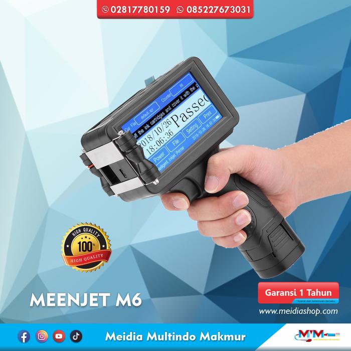 Jual Meenjet M6 Handheld Printer Coding 